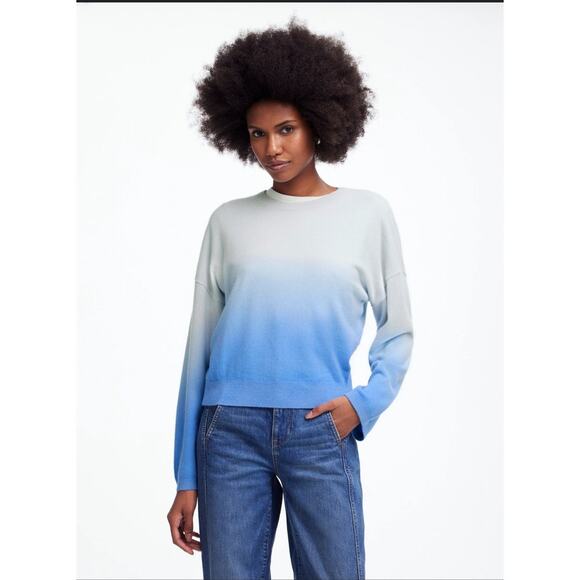 Madewell Cashmere Boxy Crewneck Pullover Sweater US Women's S - Picture 1 of 6